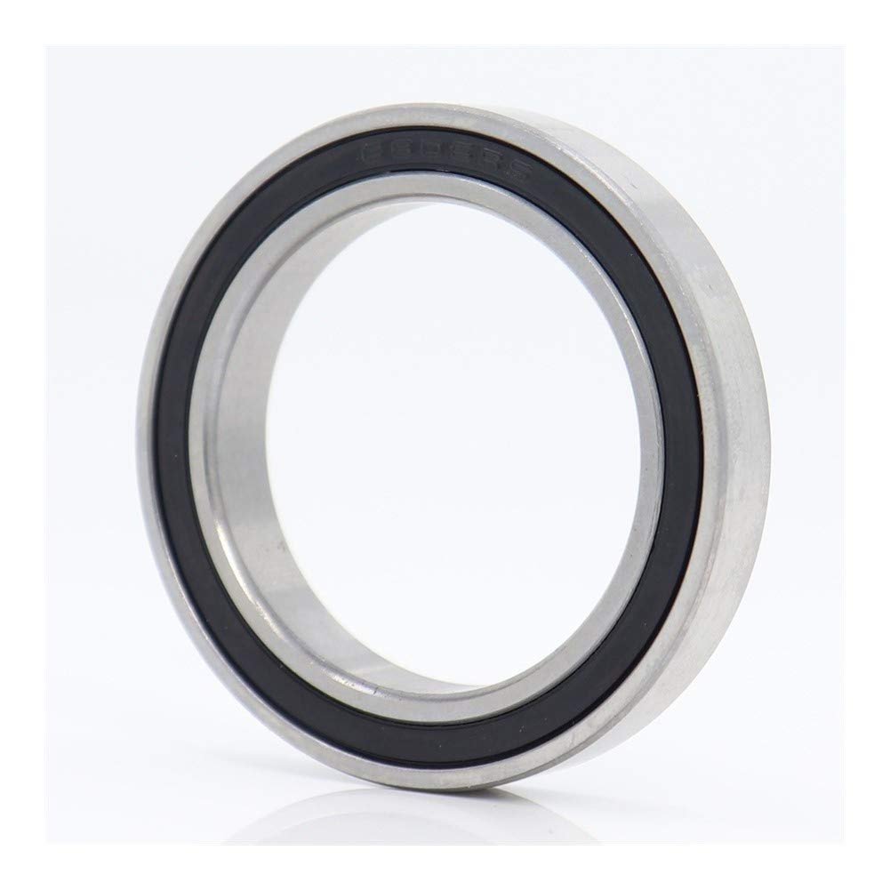 ZBJGBUIA 6806RS 6806 RS 2RS Hybrid Ceramic Bearing ABEC-5 1PC Bicycle Bottom Brackets & Spares Si3N4 Ball Bearings 6806-2RS 30 * 42 7 mm