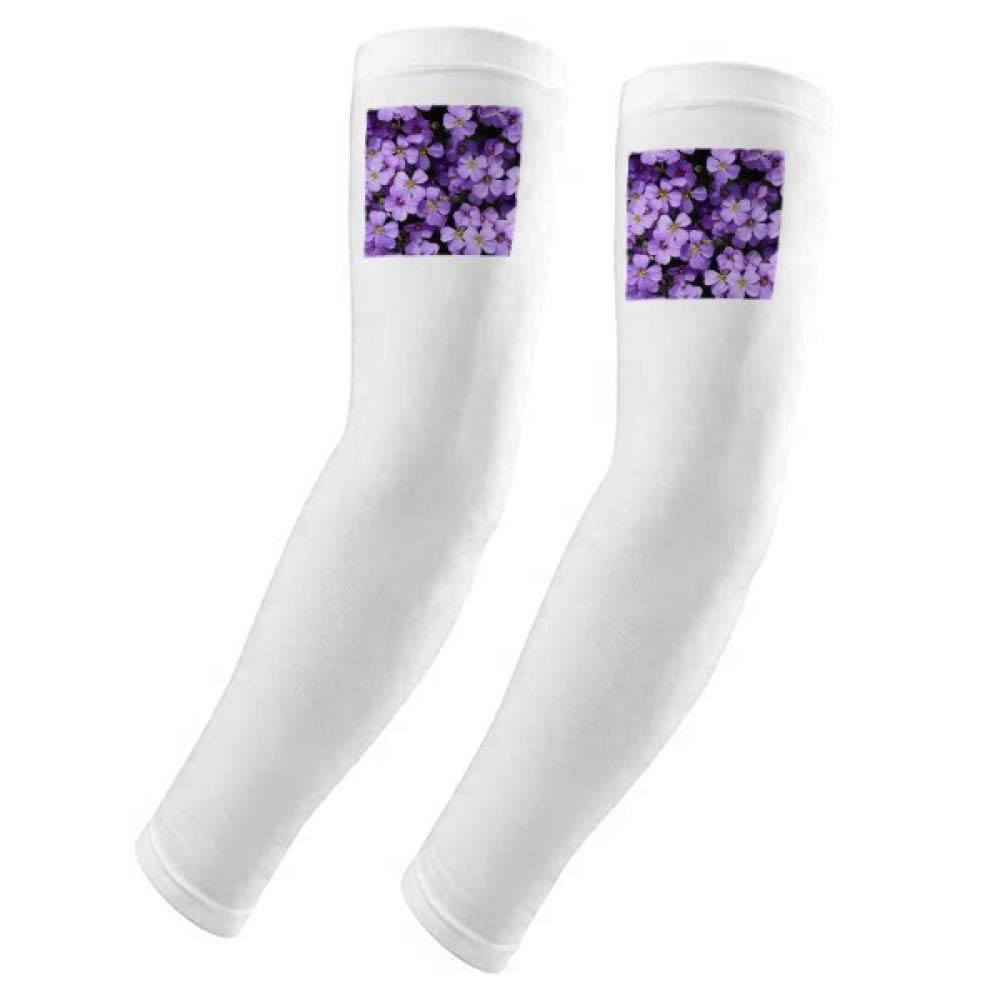 Housse de protection solaire fleurs violettes DIYthinker pour auto - 5