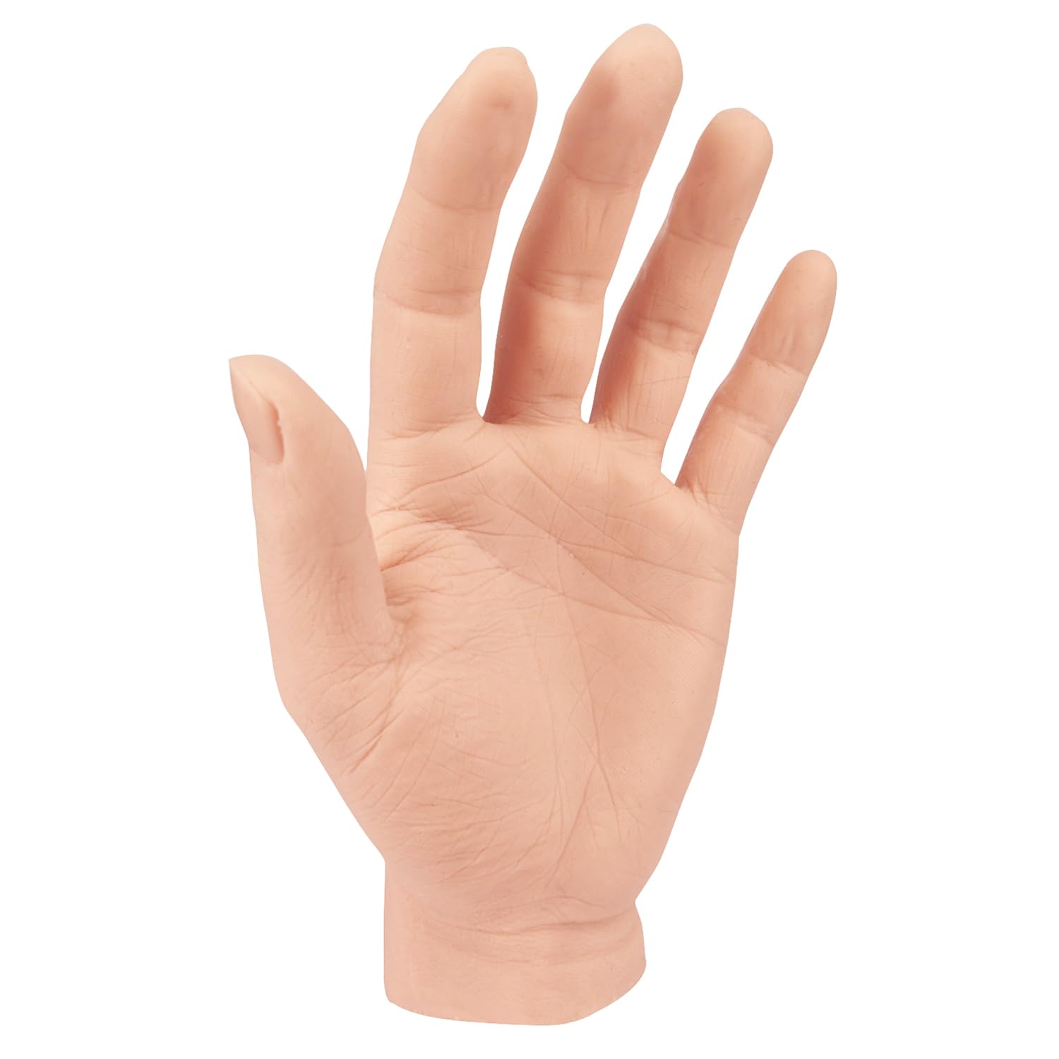 Skillssist Silicone Henna Tattoo Practice Hand Life Sized Fake Skin Hand Model to Tattoo Training Education for Experienced Tattoo Artists and Beginners (Left Hand)