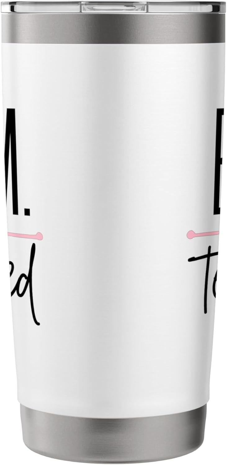 Boom Tenured 2025 Tenured Professor Teacher Women Funny Stainless Steel Insulated Tumbler - Image 4