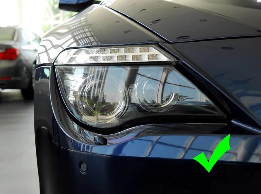 Vitre de phare BMW E63 E64 rechange droite pour retrouver un éclairage clair - 4