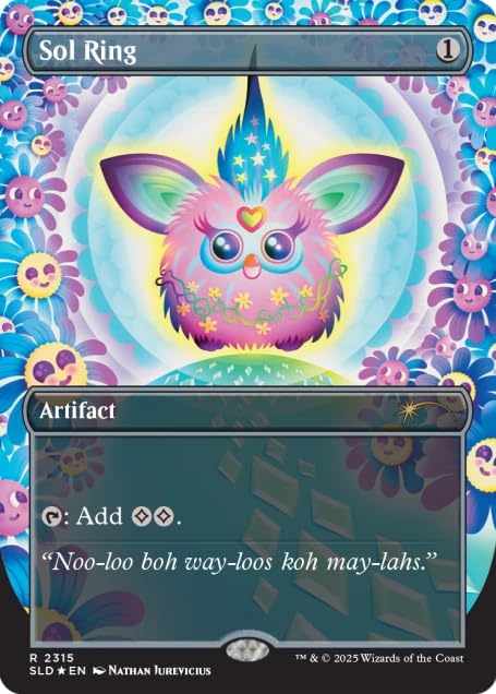 Magic the Gathering Secret Lair x Furby: Furbys: The Gathering