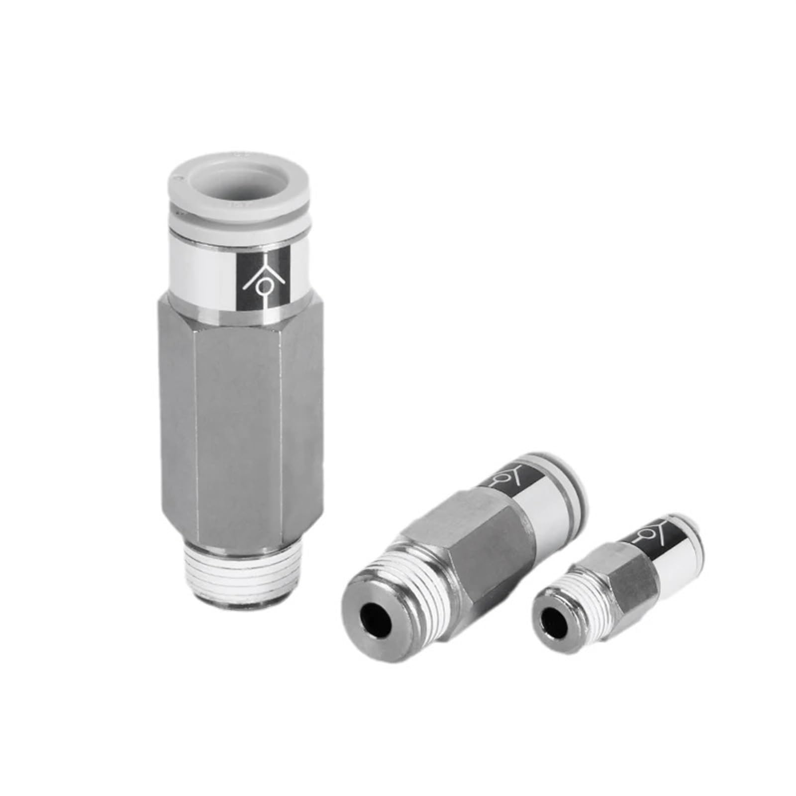 Clapet anti-retour pneumatique AKH12B-03S en plastique pour tube de 12mm