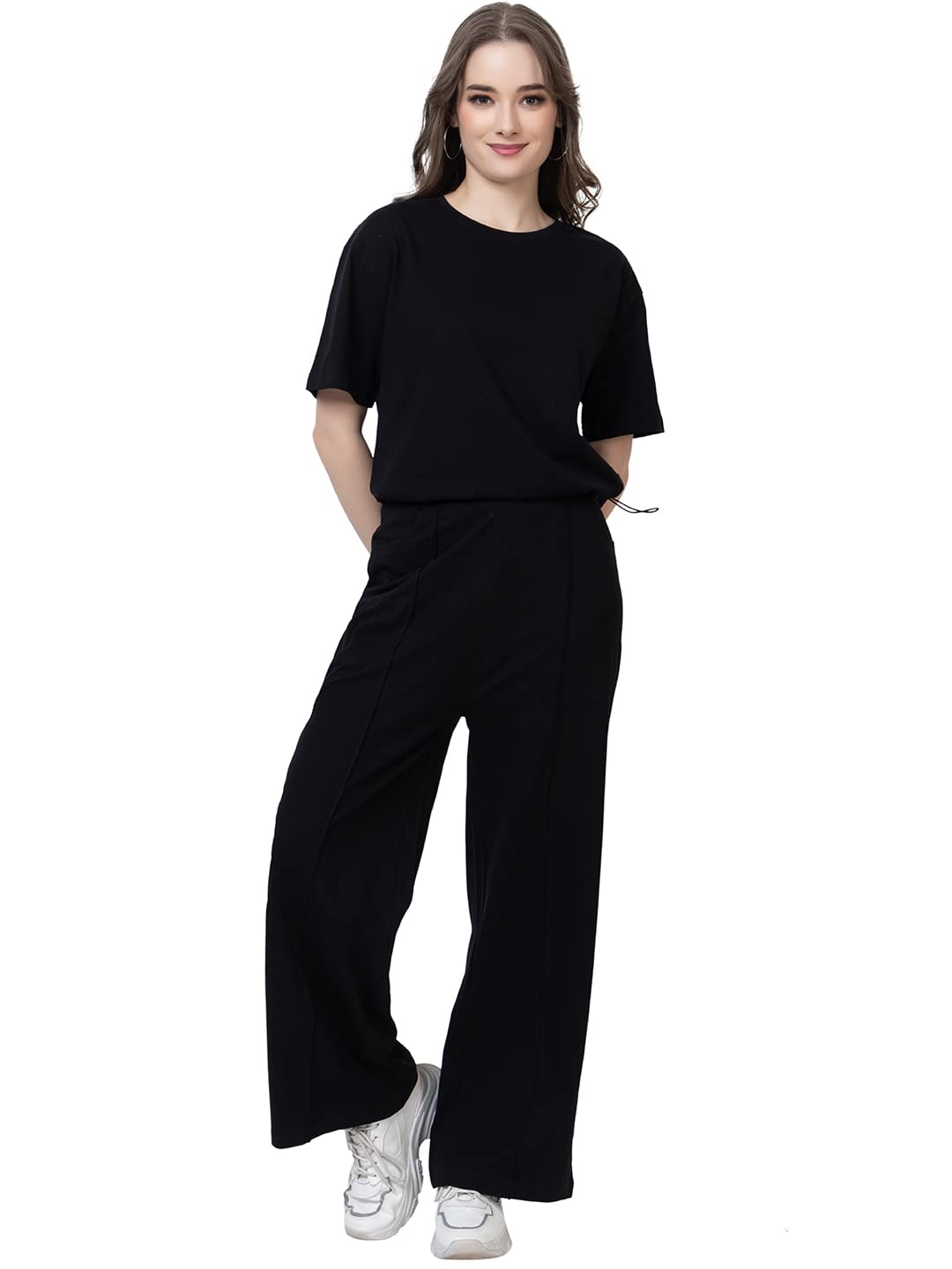 Airport Outfit for Women - Co ord Set for Women Stylish Cotton - Track suit with Reinforced Stitching - Casual Wear - Formal & Western Cord Set Cotton-image-49