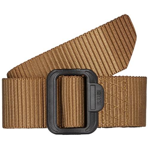 Image of 5.11 Tactical TDU Belt 1.75 Inch Professional Nylon Duty, TSA Friendly | Style 59552, Metal Detector Friendly, Converts to Tie Down Strap, Nylon, Law Enforcement