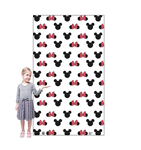 Image of Cardboard People Mickey and Minnie Ears Step and Repeat Life Size Cardboard Cutout Standup