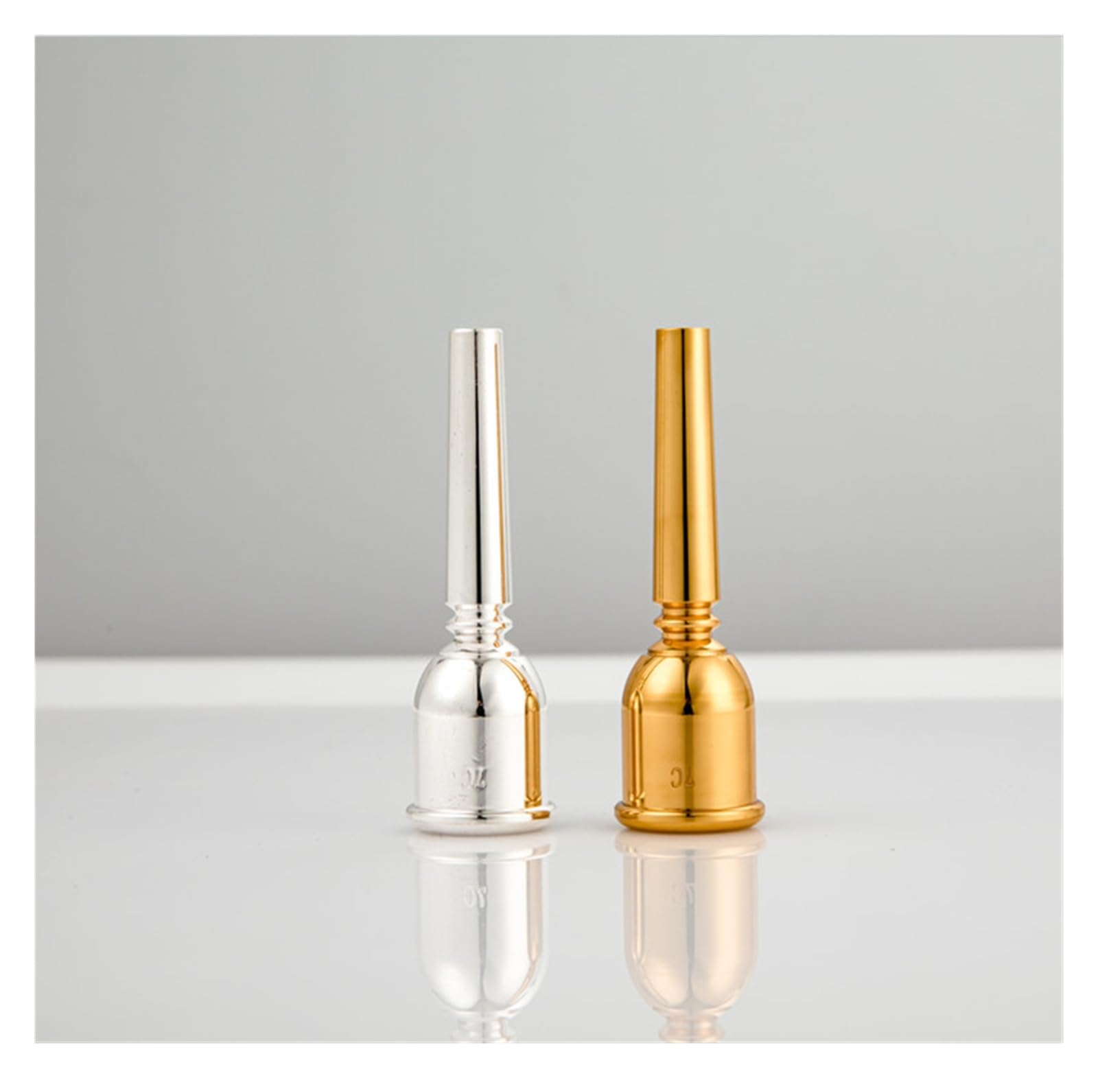Bocchino for tromba professionale, parti di accessori musicali placcati in dimensioni 3C/5C/7C(Sliver 7C)