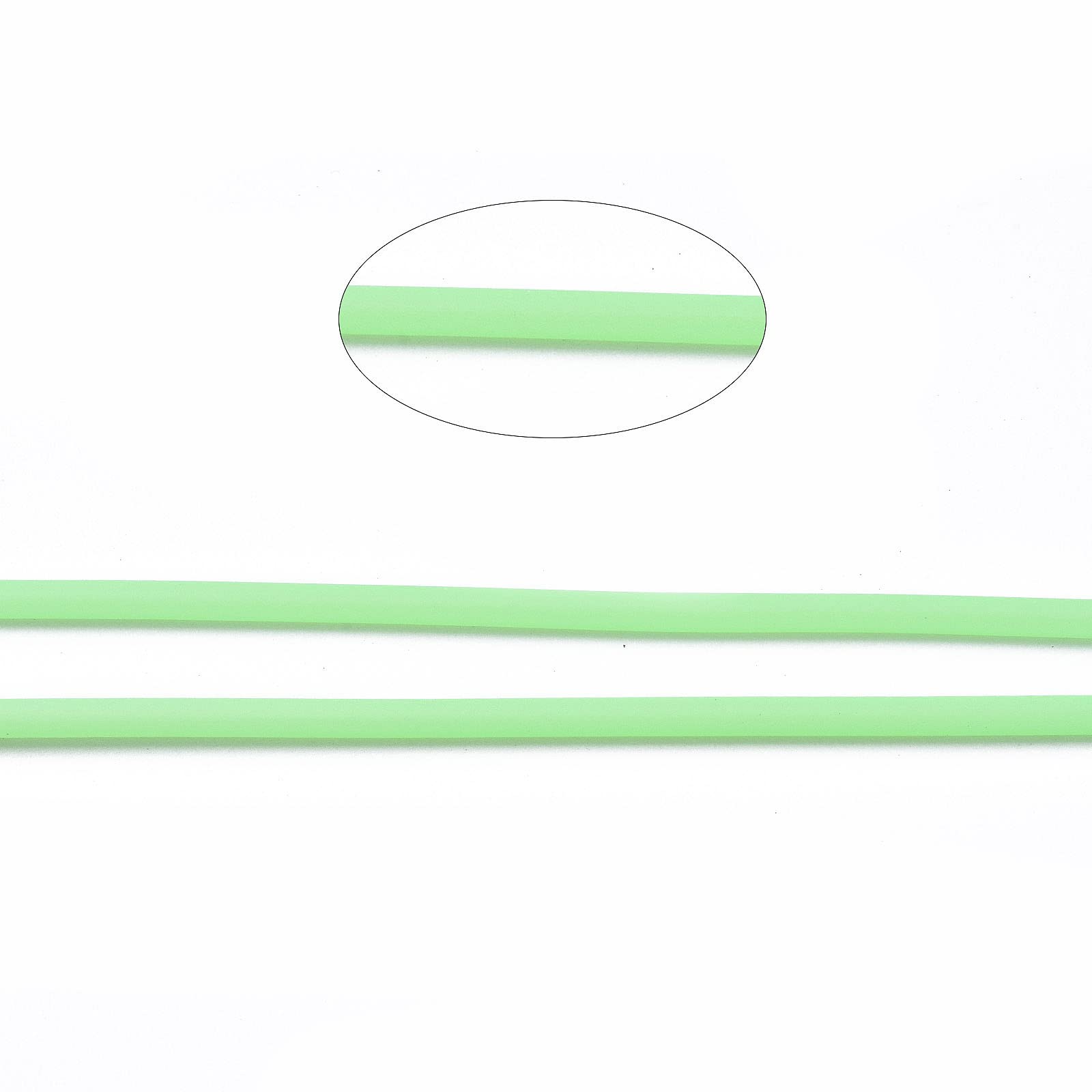BESTEWELRY 2 Rollos De Tubo Hueco De Goma De PVC, 2 Mm, 3 Mm, Tubo Redondo, Cordón De Goma Para Tejer, Manualidades, Mantenimiento De Puntadas, Fabricación De Joyas