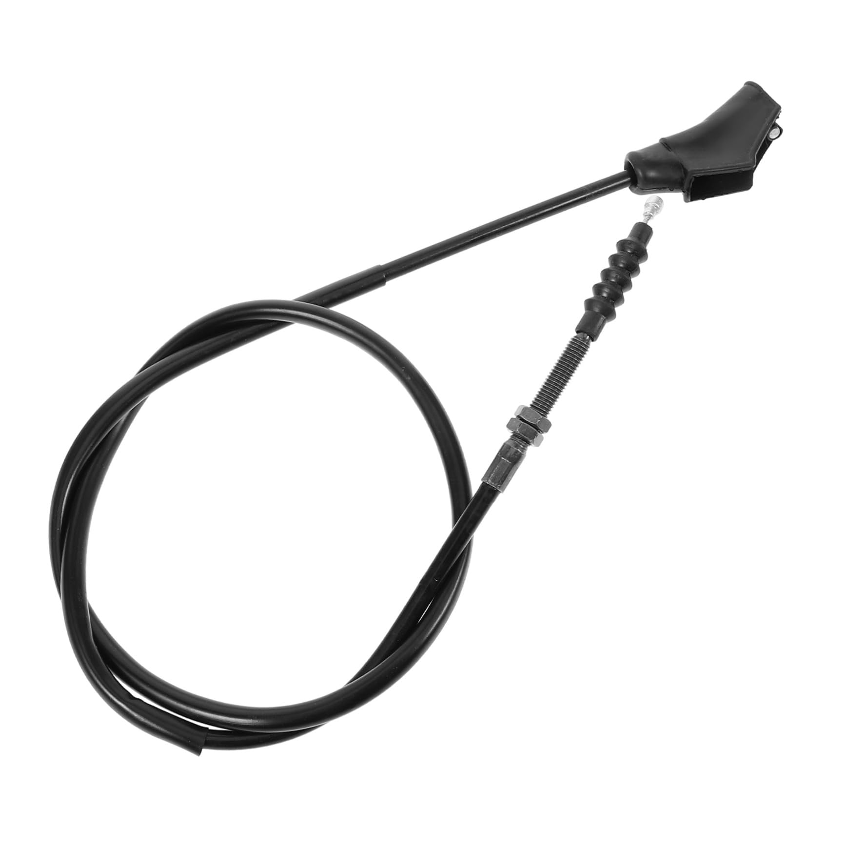 Cable de embrague negro ajustable con núcleo de acero inoxidable para motocicleta 8