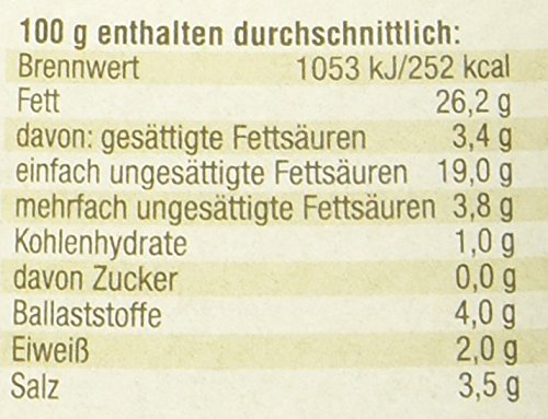 Mani Bläuel Bio Kalamata Oliven, 6er Pack (6 x 205 g)