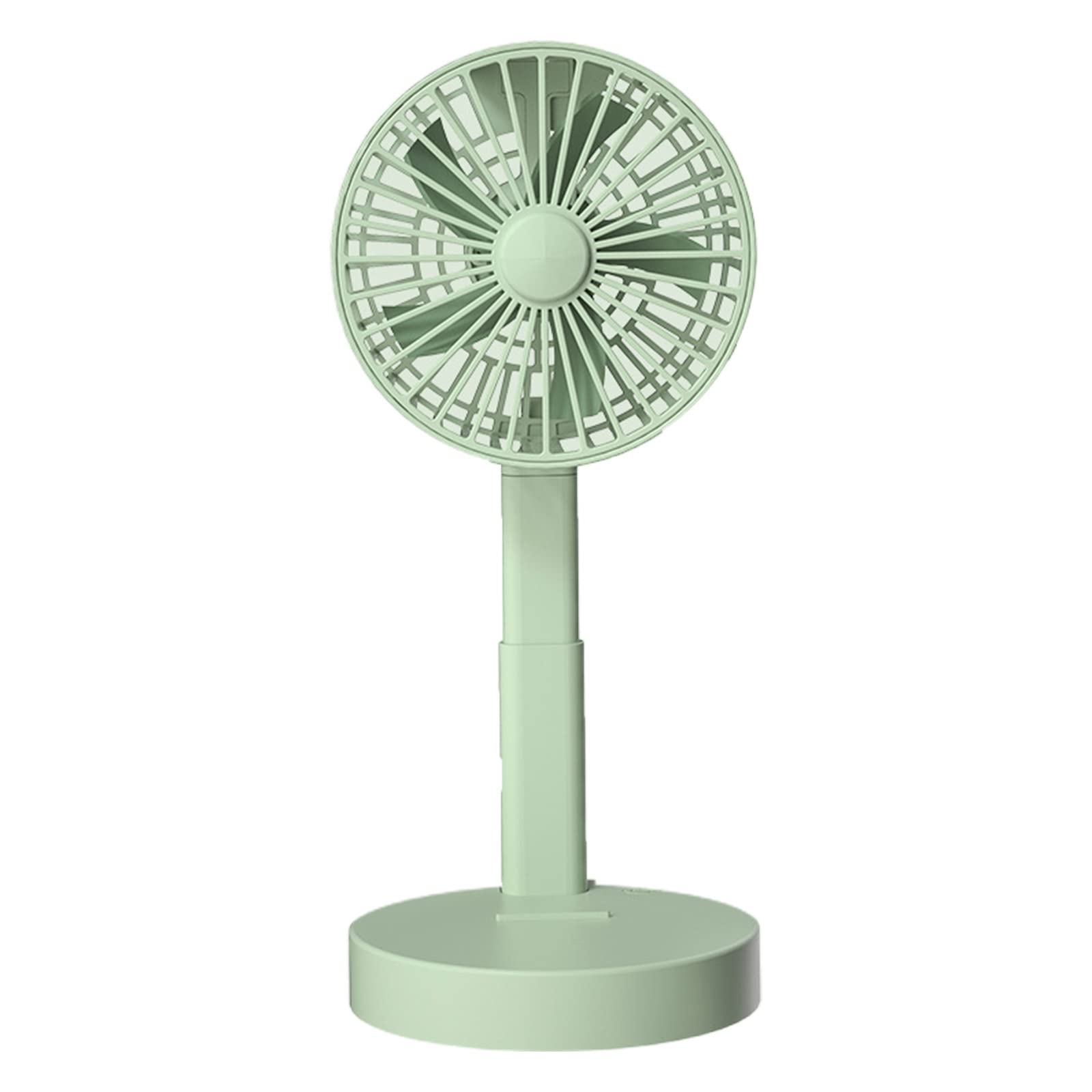 Elnwnnkc Desktop Cooling Fan USB Rechargeable Desk Fan 3 Speed Foldable Telescopic Low Ventilation Usb Desk Powerful