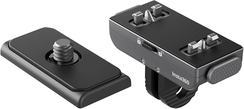 Insta360 Quick Release Mount, Compatible with Insta360 X3/ONE RS/ONE X2/ONE R/ONE X.