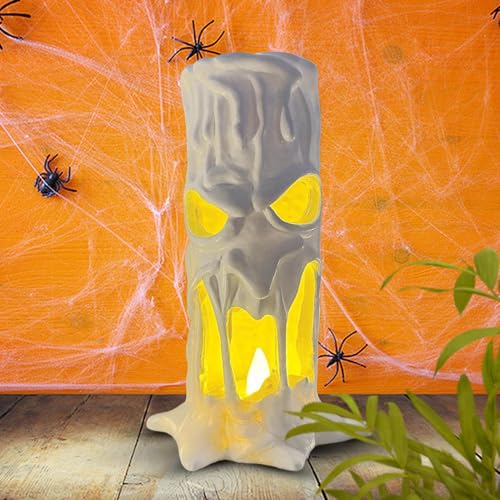 Décoration de table d'Halloween avec bougies LED de table - 7