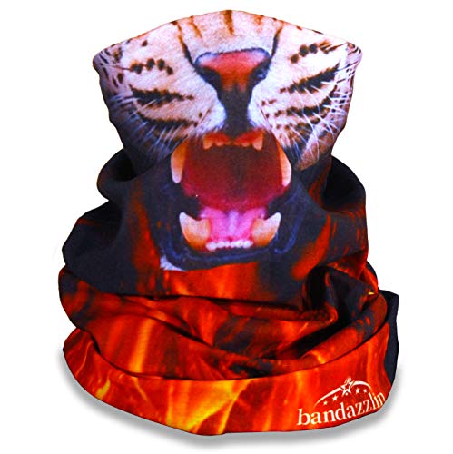 Leopard Print Cat Face Mask for Women Half Face Dust Mask Biker Bandana for Riding Fishing Hunting Outdoor Running ATV Rave Festival Dust Protection Tube Mask Multifunctional Headwear
