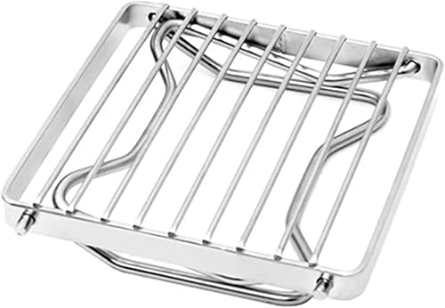 Miniatura 5 de Barbacoa Parrilla de carbón Parrilla de barbacoa de carbón Barbacoa de carbón de acero inoxidable portátil plegable Parrilla de barbacoa de carbón