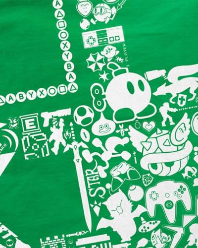 style3 Play T-Shirt Homme Gamer Game Joueur Jeu vidéo, Taille:, Couleur:Vert – vue 2