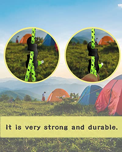 NACETURE Aluminum Alloy Rope Tensioner Camping Tent Guyline Cord Adjuster Camping Gear for Camping Hiking - Image 3