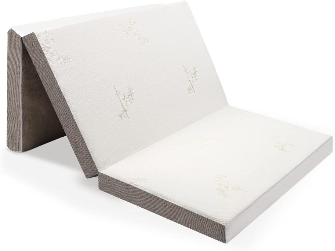 Milliard Tri Folding Mattress with Washable Cover, Cot Size (75 inches x 31 inches x 4 inches