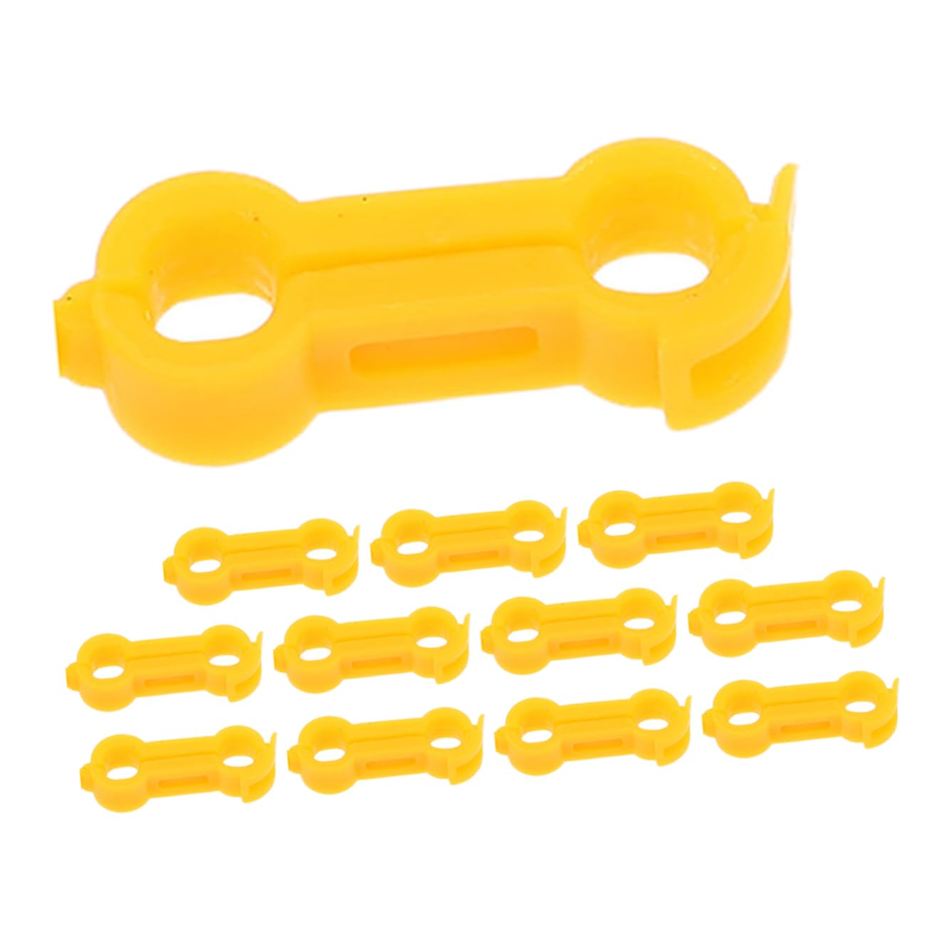 Kisangel 12pcs Parrot Splay Leg Hobble Brace Correction Bands Birds Leg Ties Feet Bands Bird Accessories for Chick Quails Ducks