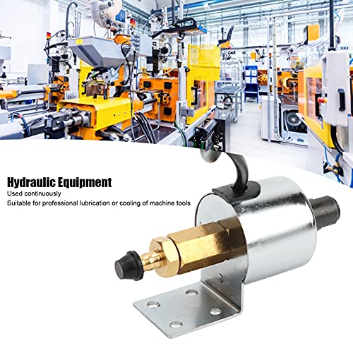 Bomba de Aceite Electromagnética 220V, Acero Inoxidable, Lubricación Automática, 13W, 400-500cc/min, para Fresadora, Rectificadora, Tornos