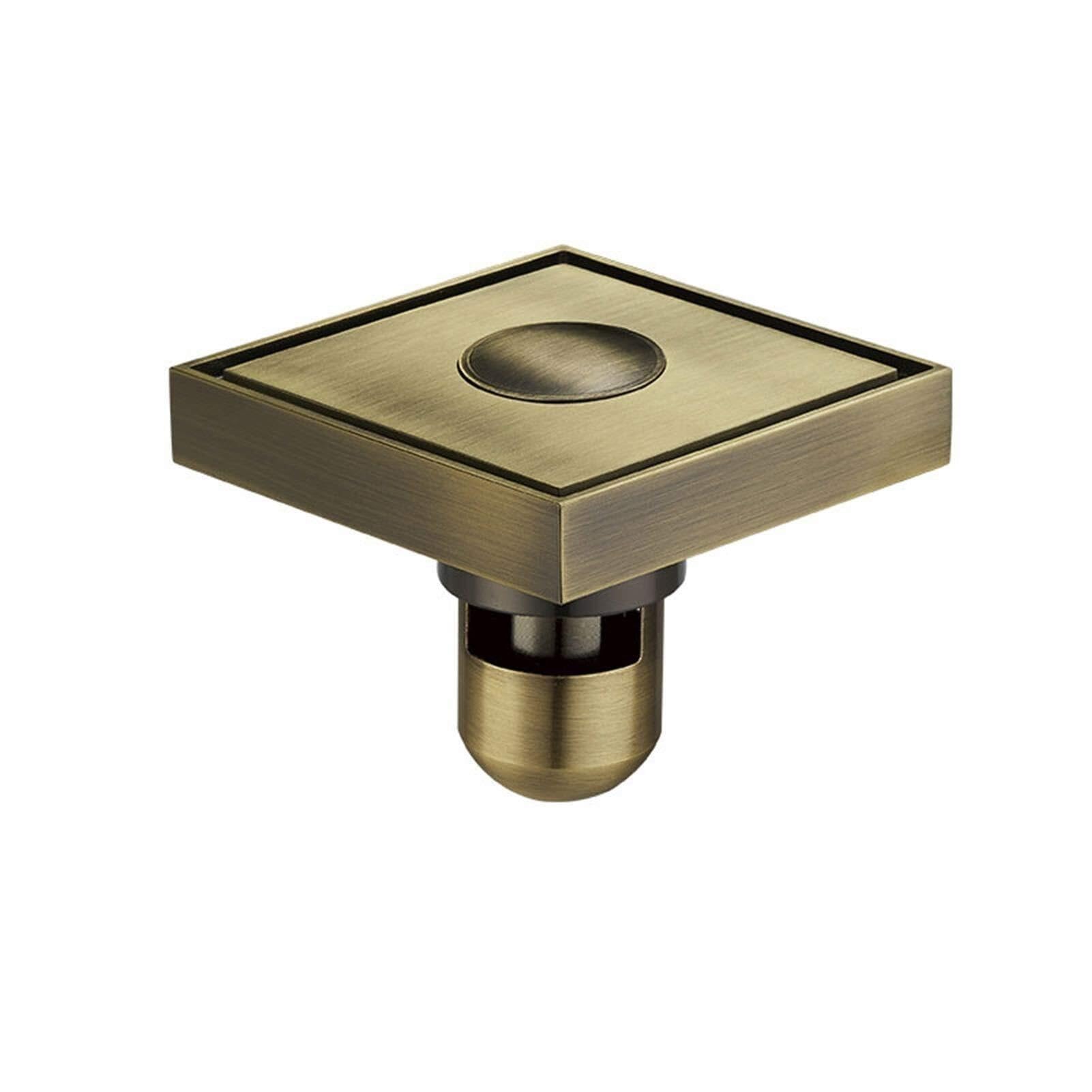 Drain de douche invisible en laiton pour rénover votre salle de bain