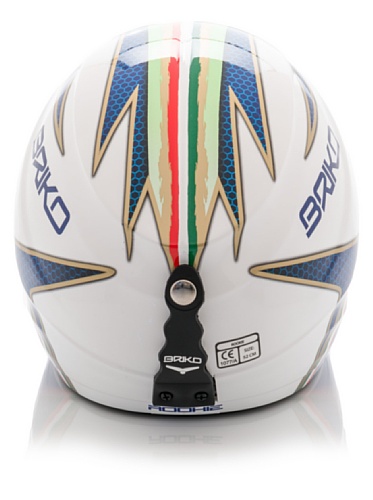 Casque de ski Briko Rookie avec ajustement précis et ventilation blanche - 3