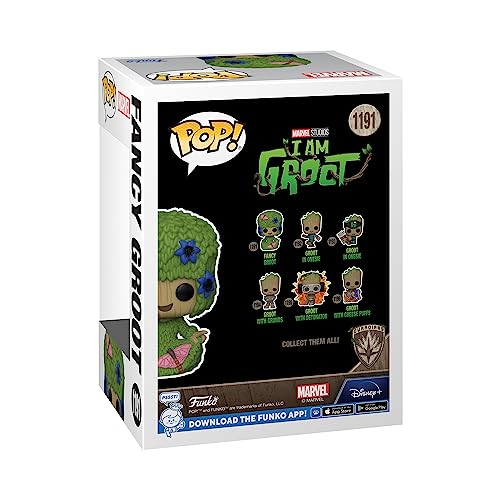 Funko POP! Marvel: Guardians Of the Galaxy, Groot, (Marie Hair), Groot Shorts, Collectable Vinyl Figure, Gift Idea - Image 3
