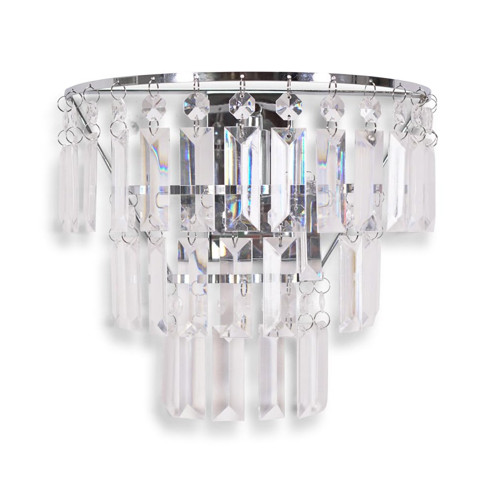 Valuelights Kelsks Chrome Wall Light