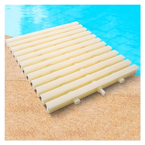Couvercle de siphon de sol en plastique extérieur pour piscine et plage de douche