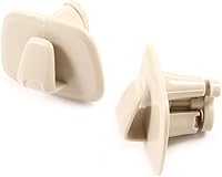 Vista 1 de Ganchos de techo interiores de plástico ABS Percha de ropa Gancho para Volvo V90 S90 XC40 XC60 XC90 2015-2020 2021 2022 (beige)