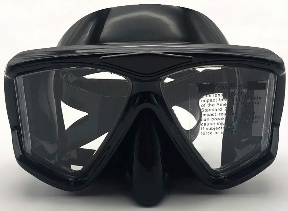 Tauchmaske mit Dioptrien Dioptrin, OWN4B Harzlinsen Schnorchelmaske Taucherbrille Korrektur, Tauchmasken Tauchermaske für Erwachsene und Kinder mit Kurzsichtigkeit Kurzsichtig