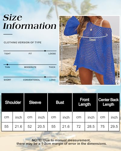 Image of CoCozy Crochet Cover Up for Women Mesh Hollow Out Bikini Cover Ups for Swimwear Summer Swimsuit 2026