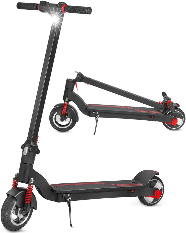 XPRIT 8" Electric Scooter with Shock Absorbers, Up to 13 Miles Range, Commuting Scooter