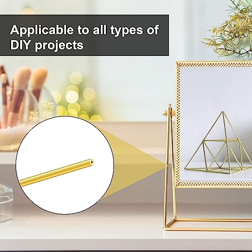 Tube en laiton de 10 mm idéal pour créer des luminaires suspendus et objets déco tendance