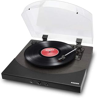 Toca-discos de vinil ion premier lp com conversão digital