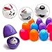 Kmilro Filled Easter Eggs with Toys Inside, 12PCS Pull Back Cars and Track, Prefilled Plastic Easter Eggs Gift, Easter Basket Stuffers Cartoon Animal Vehicles for Easter Hunt Party Favor