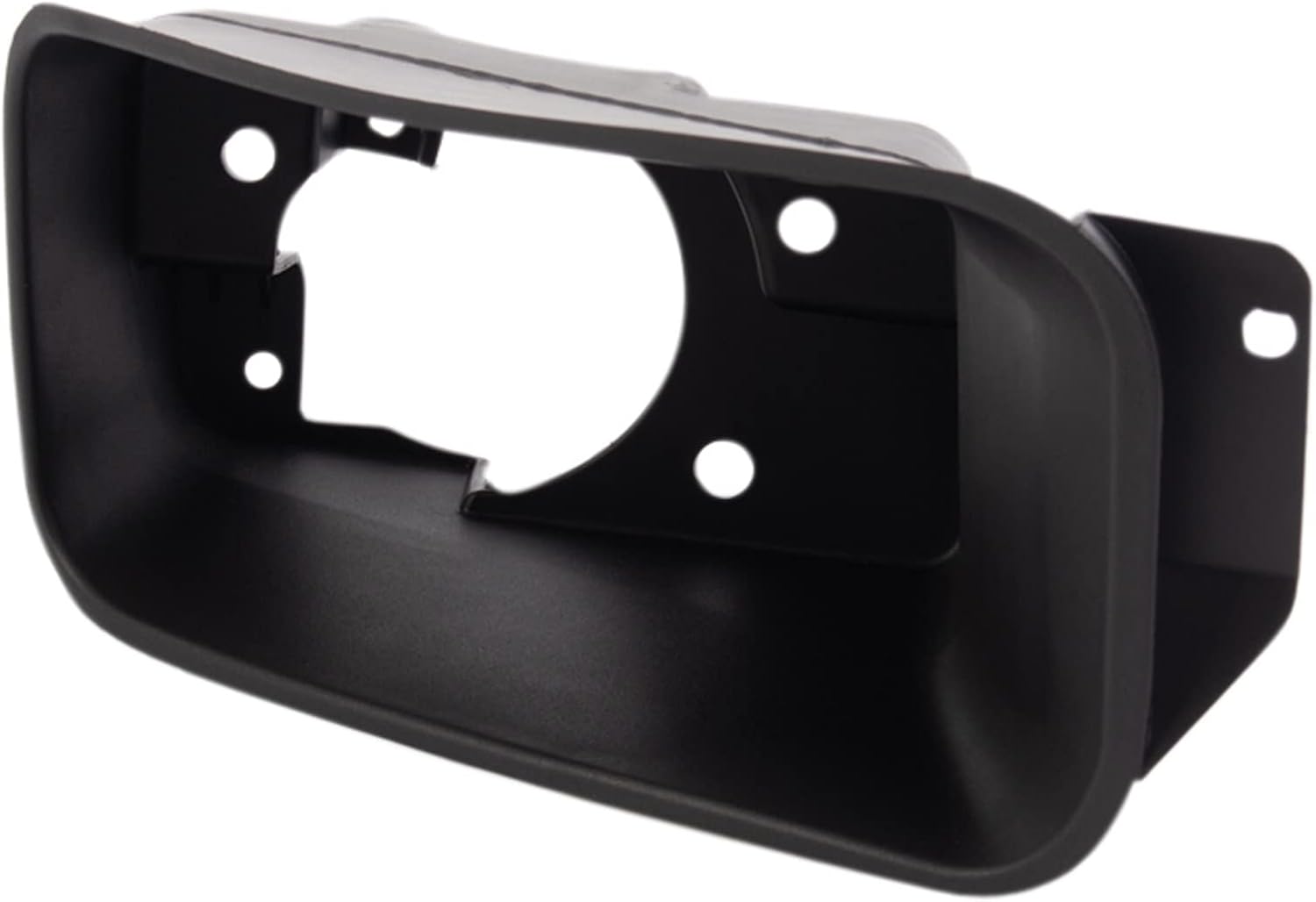 TRQ Front Left Fog Light Bezel Black Drivers Side Compatible with 2012-2013 Kia Optima KI1038110