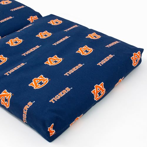 Image of College Covers Everything Comfy Auburn Tigers 2 Piece Chair Cushion