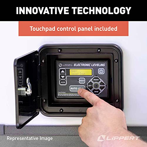 Lippert Ground Control 3.0 4-Point Automatic Leveling System For 5Th Wheel Rvs #TOP4