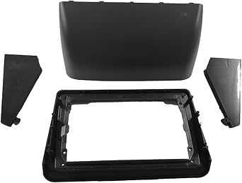 Car Radio Fascia Panel 2 Din 9 inch Car Radio Fascia/Fit for Mitsubishi Pajero Montero V31 Cheetah Kingbox Stereo Frame Plate Adapter Navigation Panel Car Radio Cover