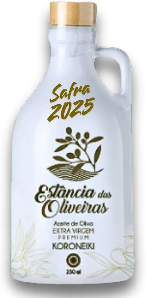 Azeite de Oliva Extravirgem Koroneiki (250ml Garrafa de CERÂMICA)