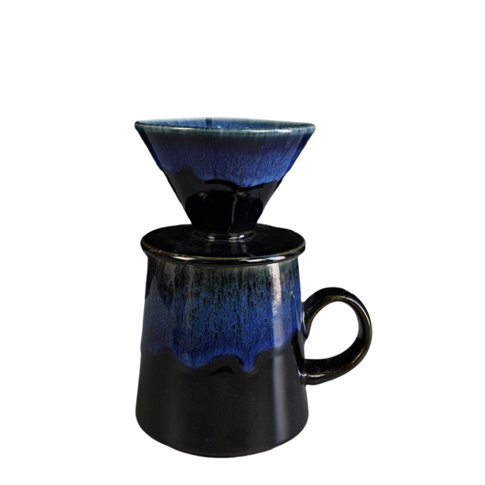 Kalttoy A V 60 Ceramic Coffee Dripper Set 460Ml Hand Pouring Over Filter Home Brewing Coffee Set For Home Brewing Perfect