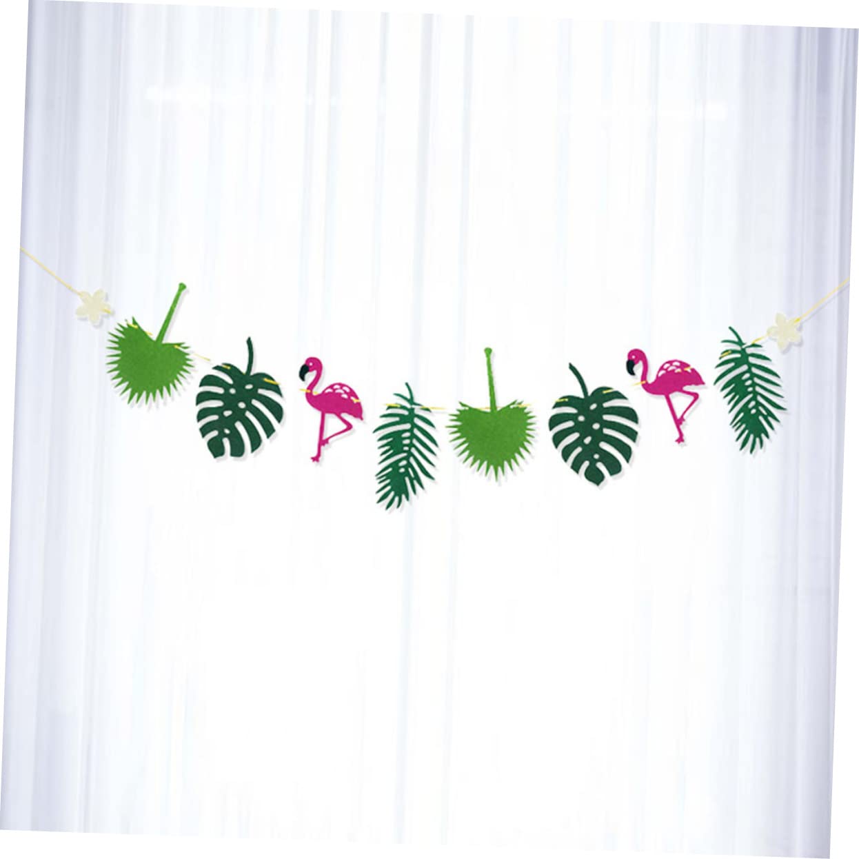 ibasenice 2piezas Kit De Decoración Hawaiana Guirnalda Colgante De Tortuga y Tropicales De Accesorios Para Cumpleaños Luau De Verano