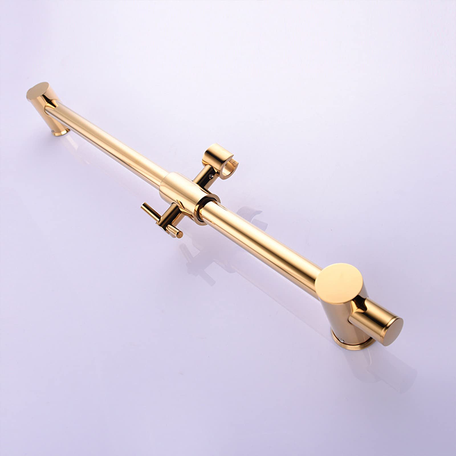 Soffione Doccia Portatile, Soffione Doccia Con Filtro in Ottone Soffione Doccia Ad Alta Pressione Portatile Con Flessibile E Supporto Doccia in Acciaio Inossidabile Da 1,5 M, Installazione Facile