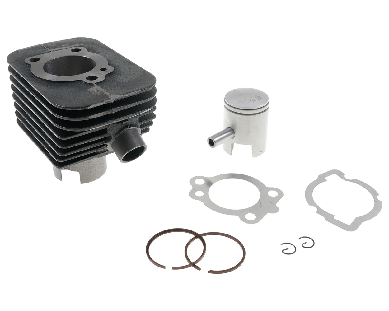 2EXTREME Zylinderkit 50ccm 10mm kompatibel mit Piaggio Ciao, Vespa Ciao SI