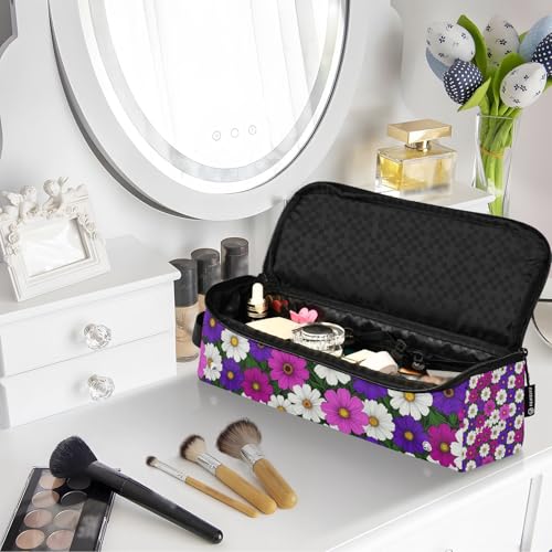 Bolsa organizadora de viaje para herramientas de cabello con almohadilla resistente al calor y diseño impermeable miniatura 7