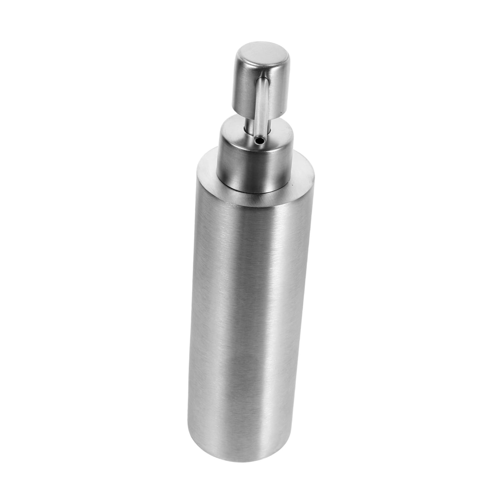 Dispenser Sapone Manuale da Parete in Acciaio Inossidabile Ricaricabile e Portatile per Cucina Bagno Doccia Pompa per Shampoo Bagnoschiuma e Sapone Mani Design e Versatile