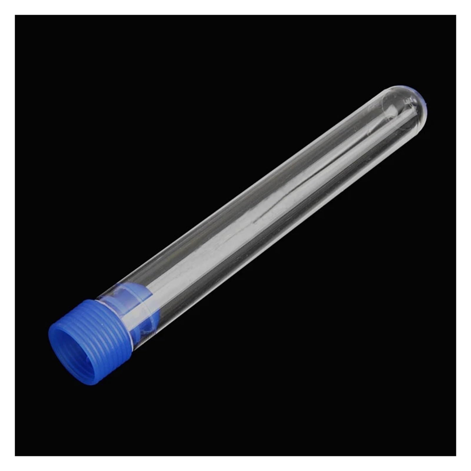 50 sztuk/opakowanie 15 * 150 mm laboratorium przezroczysta plastikowa probówka z zatyczką szkolne materiały laboratoryjne fiolki ślub