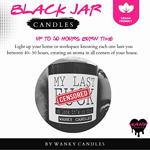 Funny Candle Relatable Humour Smells Like Collection Black Jar Soy Wax Strong Scent Life Mood Stress Work Break Burnout (I Need a Break) - Image 4