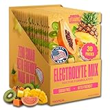 Electrolyte Mix Super Hydration Formula + Trace Minerals | New! Tropical Flavor (30 Powder Packets) Sports Drink Mix | Dr. Price's Vitamins | No Sugar, Non-GMO, Gluten Free & Vegan